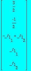 MATRIX([[3/2], [-1/2], [-_t[1][1]+_t[1][2]], [_t[1]...