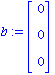 b := Vector[column]([[0], [0], [0]])
