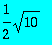 1/2*10^(1/2)