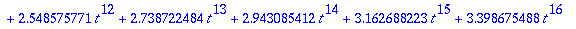 series20 := proc (t) options operator, arrow; 1.+1....