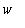 w