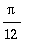 Pi/12